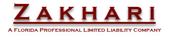 ZAKHARI, A Florida Professional Limited Liability Company